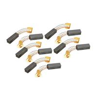 sourcing map Balais de charbon moteur 20mm x 7mm x 6mm pour Électrique Moteur Tapis Roulant Bois Tondeuse Tondeuse Stratifiée 10Pcs