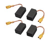 sourcing map Balais de charbon moteur Électrique Foreuse Rotatif Électroportatif Outil 6 x 8 x 14mm 2 Paires Noir