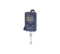 sourcing map- Balance à ressort à poignée numérique - 40000g/10g - 85x50mm Bleu