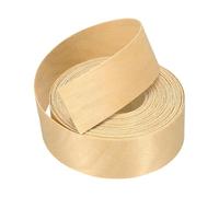 sourcing map Bande de bord en bois de 3,8 cm x 7,6 m, bande de bordure pré-collée, ruban de réparation de grain de bois contreplaqué pour réparation d'armoires, restauration de meubles, bricolage