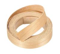 sourcing map Bande de bord en bois de contreplaqué pré-collée pour réparation d'armoires, restauration de meubles, bricolage, bouleau de 19/81,3 cm x 3 m