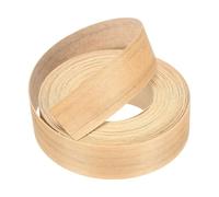 sourcing map Bande de bord en bois pré-collée à repasser pour réparation d'armoires, restauration de meubles, bricolage, érable - 2,5 x 7,6 m