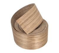 sourcing map Bande de bordure en bois pré-collée à repasser pour réparation d'armoires, restauration de meubles, bricolage, noyer - 5,1 x 7,6 m