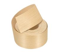 sourcing map Bande de bordure en bois pré-collée pour réparation d'armoires, restauration de meubles, bricolage, bouleau de 5,1 cm x 7,6 m