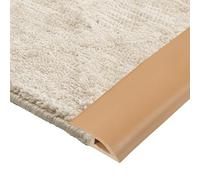 sourcing map Bande de transition de sol, bande de transition autocollante en PVC pour moquette et carrelage, bordure stratifiée pour surfaces inégales de 7 à 10 mm d'épaisseur, marron