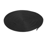 sourcing map Bande d'étanchéité en caoutchouc mousse - 2,5 mm de diamètre - 10 mètres de long - Rond en caoutchouc EPDM pour joints de bricolage, entrepôt, tampons, tubes en mousse, travaux manuels