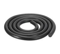 sourcing map Bande d'étanchéité ronde en caoutchouc nitrile, 10 mm de diamètre, 1 m de long, pour joints de bricolage, équipements industriels et meubles