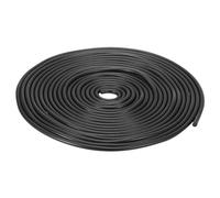 sourcing map Bande d'étanchéité ronde en caoutchouc nitrile, 4 mm de diamètre, 5 mètres de long, pour joints de bricolage, équipements industriels et meubles