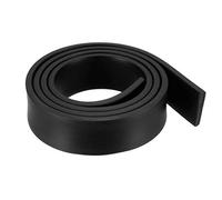 sourcing map Bande Étanchéité Solide Rectangle Caoutchouc 30mm Large 5mm Épais 1 Mètre Long Noir