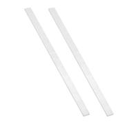 sourcing map Barre plate carrée en aluminium, 2 pièces de 0,3 cm d'épaisseur, 2 cm de largeur, 33 cm de long, plaque plate en aluminium 6061, 3 x 20 x 330 mm T6511 solide pour industrie