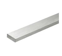 sourcing map Barre plate en acier inoxydable 316L de 1,5 cm d'épaisseur, 1,9 cm de large, 30 cm de long, fines bandes métalliques brossées pour bricolage, cuisine, artisanat, machines, construction