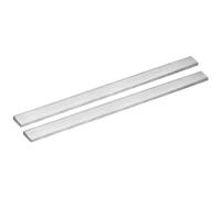 sourcing map Barre Plate en Acier Inoxydable 316L, Épaisseur de 5/32", Largeur de 25/32", Longueur de 8", Finition Brossée, Bandes de Garniture Pour La Cuisine, Bricolage, Lot de 2 Pièces