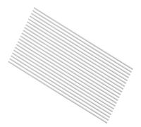 Sourcing map - Barreau HSS rond en acier rapide - 10 mm, 1mm, 20 pièces.