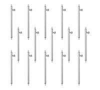 sourcing map Barres à ressort à dégagement rapide, broche de rechange en acier inoxydable pour bracelet de montre à dégagement rapide, Argenté., 23mm