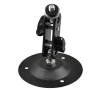 sourcing map Base Ronde Montage Mural Support Souple Support Caméscope Caméra CCTV