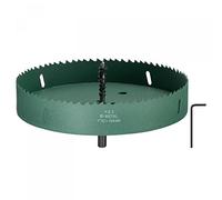 sourcing map Bi-Métal Trou Scie 7-17/64" (185mm) HSS (Haute Vitesse Acier) Trou Coupeur Perceuse Mèche pour Couper Métal Bois Plastique PVC Planche