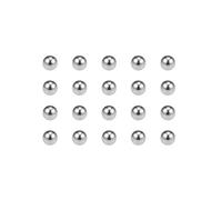sourcing map Billes Acier Inoxydable 440C pour Roue Vélo Moyeu VTT Roulement à Billes G100 Billes Précision 1/8" 100Pcs