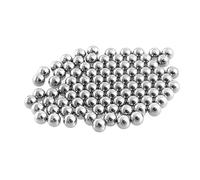 sourcing map Billes Acier Pièces Rechange 72 Pcs 4mm Dia Roulement Billes vélo