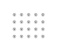 sourcing map Billes de Roulement 5.5mm Chrome Acier G10 Précision 60-63 HRC 200Pcs