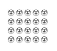 sourcing map Billes De Roulement Précision Acier Chromé G25 100 Pièces