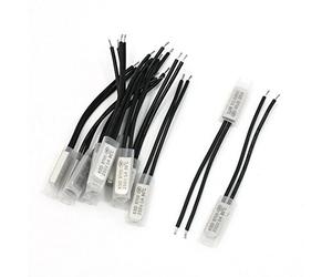 sourcing map Bimétal Température Interrupteur Thermostat KSD9700 80°C NC 12Pcs