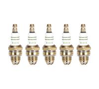 sourcing map BM6A Bougie Allumage 3 Électrode M7 / L7T / CJ8 Bougie Allumages Remplace 5Pcs