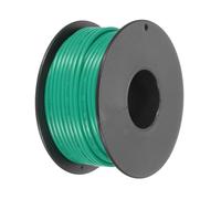 sourcing map Bobine de fil de cuivre étamé UL1007 18 AWG en PVC pour connexion interne, vert, 15 m