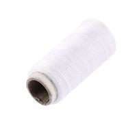 sourcing map Bobine de Fils à Coudre Coton Blanc 200 Yards