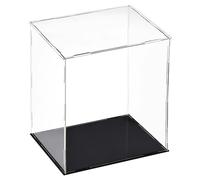 Sourcing Map Boîte de Présentation en Acrylique Transparente, Protection Anti-Poussière, Vitrine en Cube pour Objets de Collection, 25x20x30 cm