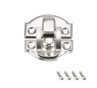 sourcing map Boîte Loquet Petit Taille Argenté Décoratif loquet Bijoux Boîte Capture 10pc