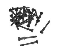 sourcing map Boîtier Ventilateur Montage Vis Silicone Réduction Bruit Vibration Montage Goupille Rivet, 8mm x 41.5mm pour PC Châssis refroidisement Ventilateurs 10 Pcs