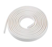 sourcing map Bord Garniture U Joint Extrusion, Silicone Blanc U Canal Bord Protecteur Feuille Convient 5/64-5/32pouce Bord 3Mètres/9.84Ft Longueur
