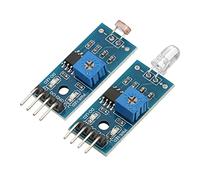 sourcing map Bornes Photosensible Diode Capteur et Photorésistance Capteur Module pour Lumière Détection 1 Sept.