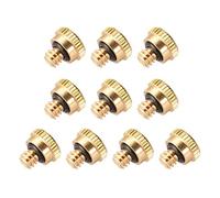 sourcing map Bouchon buse brumisation 3/16 Filetage système Refroidir extérieur (9mm Hauteur) 10Pcs