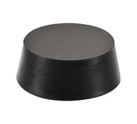 sourcing map Bouchon Conique Caoutchouc 58mm à 68mm Solide Noir pour Bouchons, Liège Bouchon d'égout tuyau d'eau Bouchons pour instruments expérimentaux