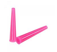 sourcing map Bouchon Conique en Caoutchouc de Silicone 1.6mm à 3.2mm Solide Rose pour Revêtement en Poudre, Peinture, Anodisation, Placage, Sablage, Utilisation en Laboratoire 50 Pièces