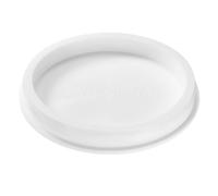 Sourcing Map - Bouchon de trou en silicone rond, 1 pièce - Bouchons en caoutchouc étanches pour bouteilles - Embouts de tuyau pour trou de 135 mm / 5,31" - Blanc