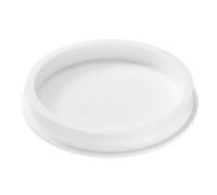 Sourcing Map - Bouchon de trou en silicone rond, 1 pièce - Bouchons en caoutchouc étanches pour bouteilles - Embouts de tuyau en caoutchouc pour trou de 145 mm / 5,71 pouces - Blanc