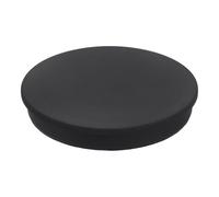 Sourcing Map - Bouchon en silicone avec trou, bouchons d’étanchéité ronds en caoutchouc imperméables, bouchons de bout de tube pour trou de 140 mm / 5,51 pouces pour baignoire et bouteille, noir