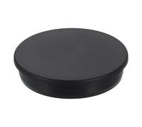 Sourcing Map - Bouchon en silicone avec trou, bouchons d'arrêt en caoutchouc ronds étanches, bouchons de bouteille, bouchons de tuyau pour trou de 70 mm / 2,76", pour baignoire, bouteille, Noir