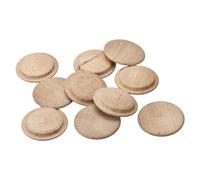 sourcing map Bouchons en Bois, 25 Pièces 43 X 38 mm Bouchons en Bois de Chêne Rouge, Couvre-Trous de Vis, Couvercle en Bois Décoratif pour Escalier, Chaise, Meuble, Menuiserie
