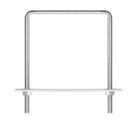 sourcing map Boulons en U carrés, 152 mm de largeur intérieure 200 mm de longueur M10 304 en acier inoxydable avec écrous et plaques, pour bateau et remorque