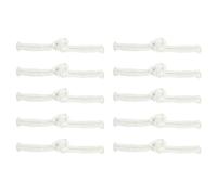 sourcing map Boutons à coudre avec nœuds chinois, boutons à coudre pour costume Cheongsam Tang, manteau, costume de mariée, beige, 95 x 13mm