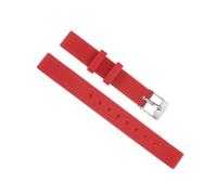 sourcing map Bracelet de Montre Bande Doux Caoutchouc 14mm Largeur, Rapide Release Rechange Silicone Montre Courroie, Hot Rose