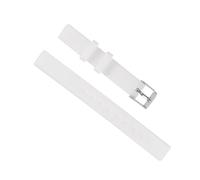 sourcing map Bracelet de Montre Bande Doux Caoutchouc 16mm Largeur, Rapide Release Rechange Silicone Montre Courroie, Blanc