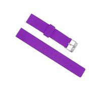 sourcing map Bracelet de Montre Bande Doux Caoutchouc 18mm Largeur, Rapide Release Rechange Silicone Montre Courroie, Violet