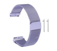sourcing map Bracelet de montre de rechange en maille d'acier inoxydable à libération rapide avec boucle magnétique pour homme et femme, 20 mm, Acier inoxydable, Non