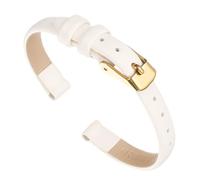 Sourcing map Bracelet de montre en cuir véritable de tailles multiples, bracelet de montre en cuir fin et élégant pour homme et femme, 18mm