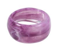 sourcing map Bracelet jonc épais en acrylique pour femme, bracelet en résine acrylique, bracelet manchette en acétate, bijoux tendance, taille unique, Acrylique, Pas de gemme