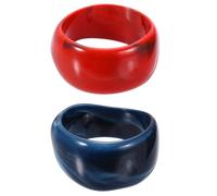 sourcing map Bracelet jonc épais en acrylique pour femme, bracelet tendance en acétate, taille unique, Acrylique, Pas de gemme